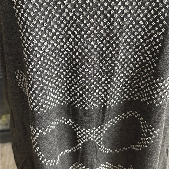 ISSI Charcoal Rhinestone Tank Top - Picture 3 of 5